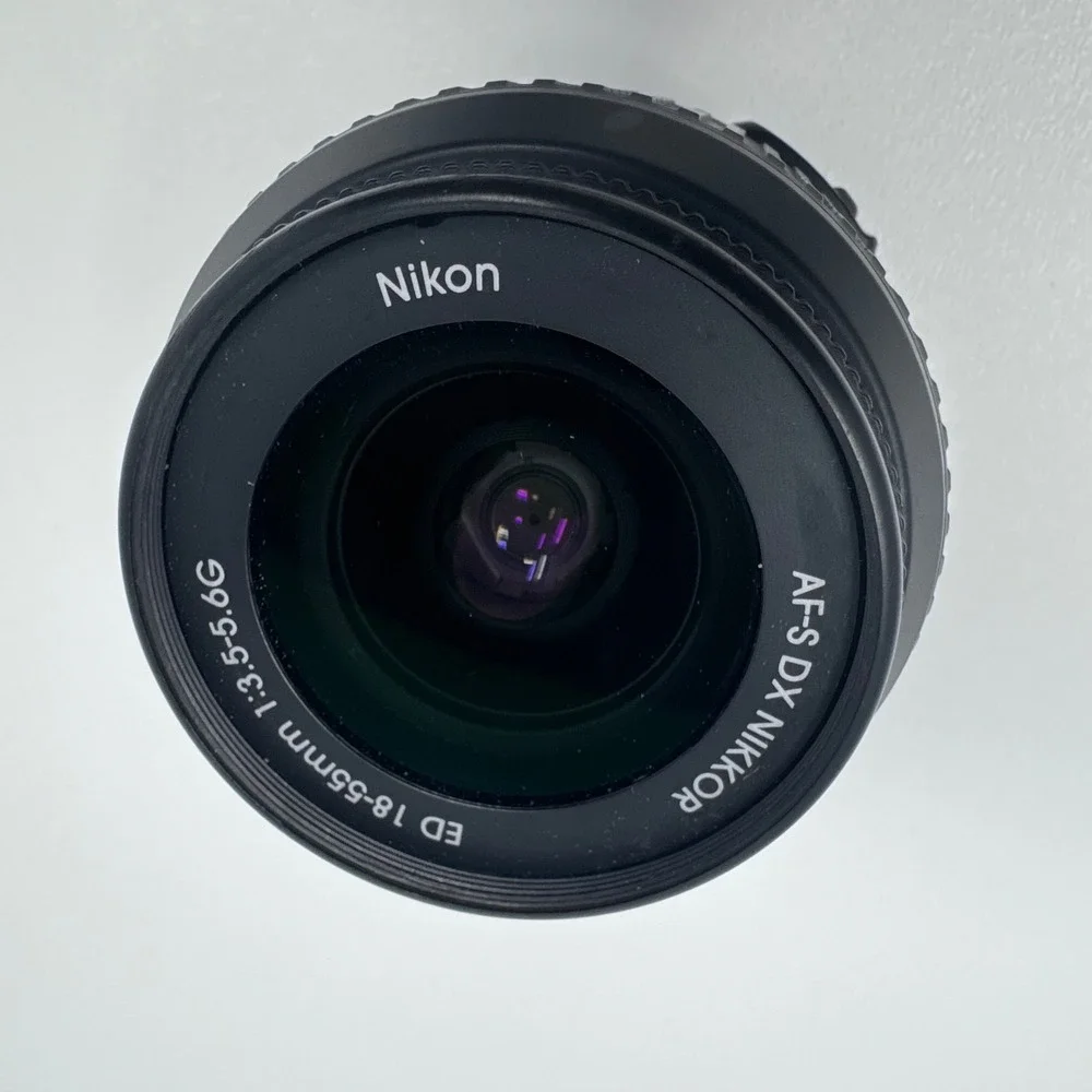 Nikon AF-S DX Zoom-Nikkor 18-55mm f/3.5-5.6G ED II Lens Black